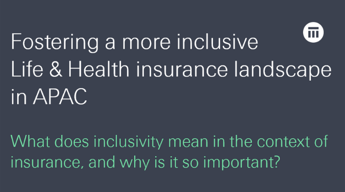 fostering inclusive insurance