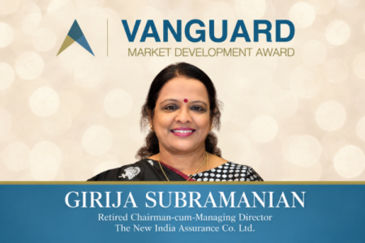 Girija Subramanian - Vanguard Market Development Award Winner