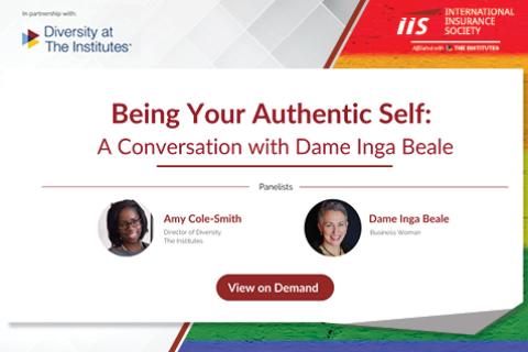 Being Your Authetic Self: A Conversation with Dame Inga Beale
